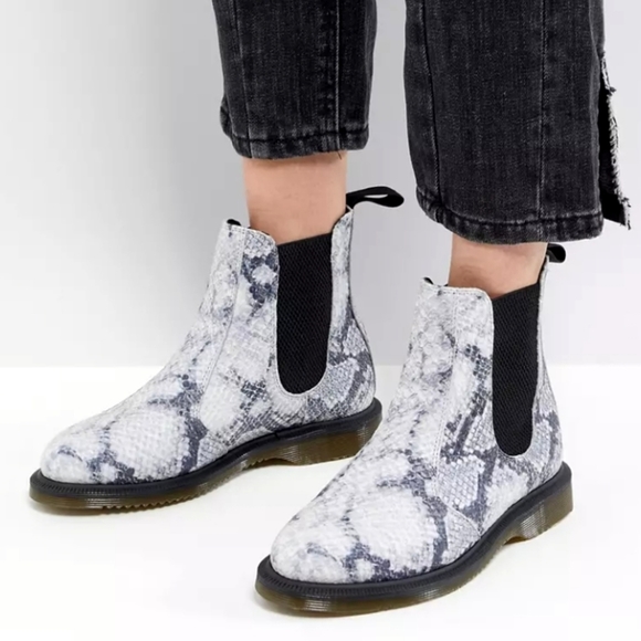Dr. Martens Shoes - Dr. Martens Chelsea Boot Flora Asciano Snake 6